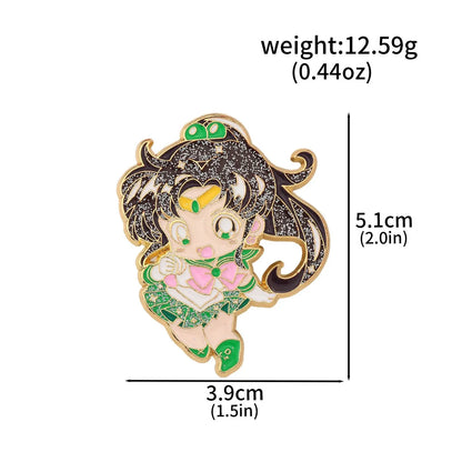 Sailor Moon Tsukino Usagi Enamel Keychain