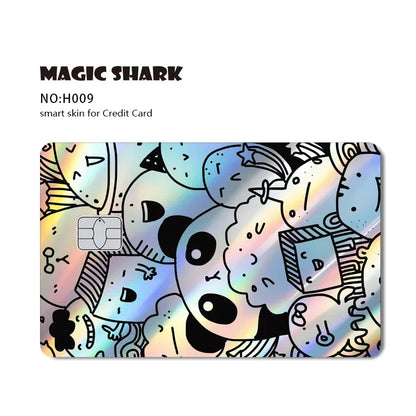 Dragon Blue Eyes Holographic Sticker