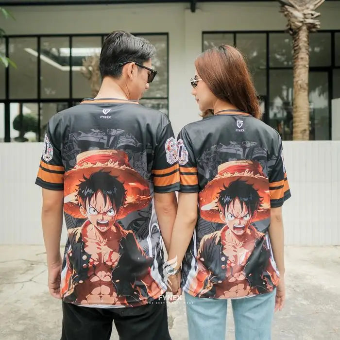 One Piece Luffy Football Jersey
