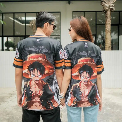 One Piece Luffy Football Jersey