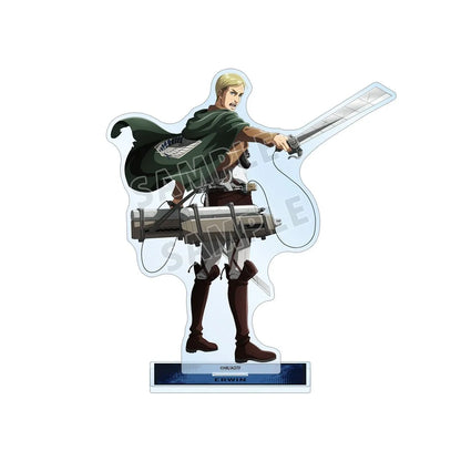 15Cm Acrylic Standee for Attack on Titan Eren Jaeger  Hange Zoe Collection Accessories Desktop Decoration Standing Plates Gift