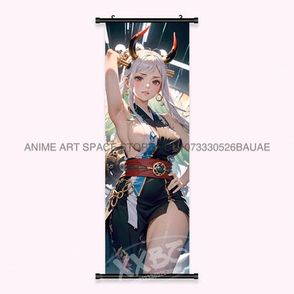 One Piece Yamato Canvas Poster