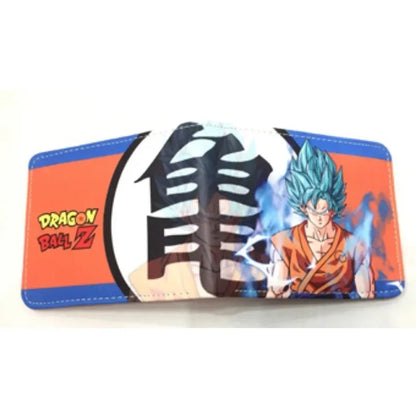 Dragon Ball Son Goku Multifunctional Card Purse Cartoon PU Wallet Personality Creativity Simple Foldable Coin Boy Birthday Gift