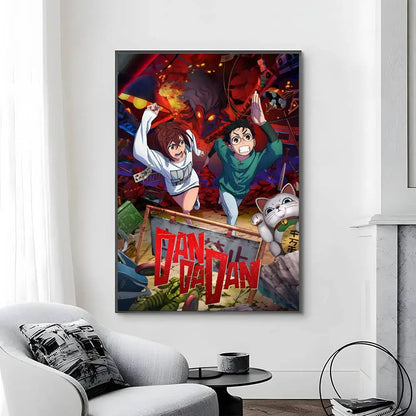 Dandadan Sixth Canvas Poster