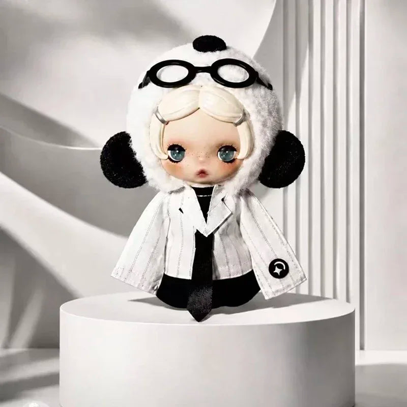 POP MART SKULLPANDA off Mode Series Plush Doll Pendant Blind Box Mystery Toy Cute Action Figure Model Gift