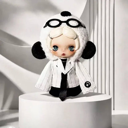 POP MART SKULLPANDA off Mode Series Plush Doll Pendant Blind Box Mystery Toy Cute Action Figure Model Gift