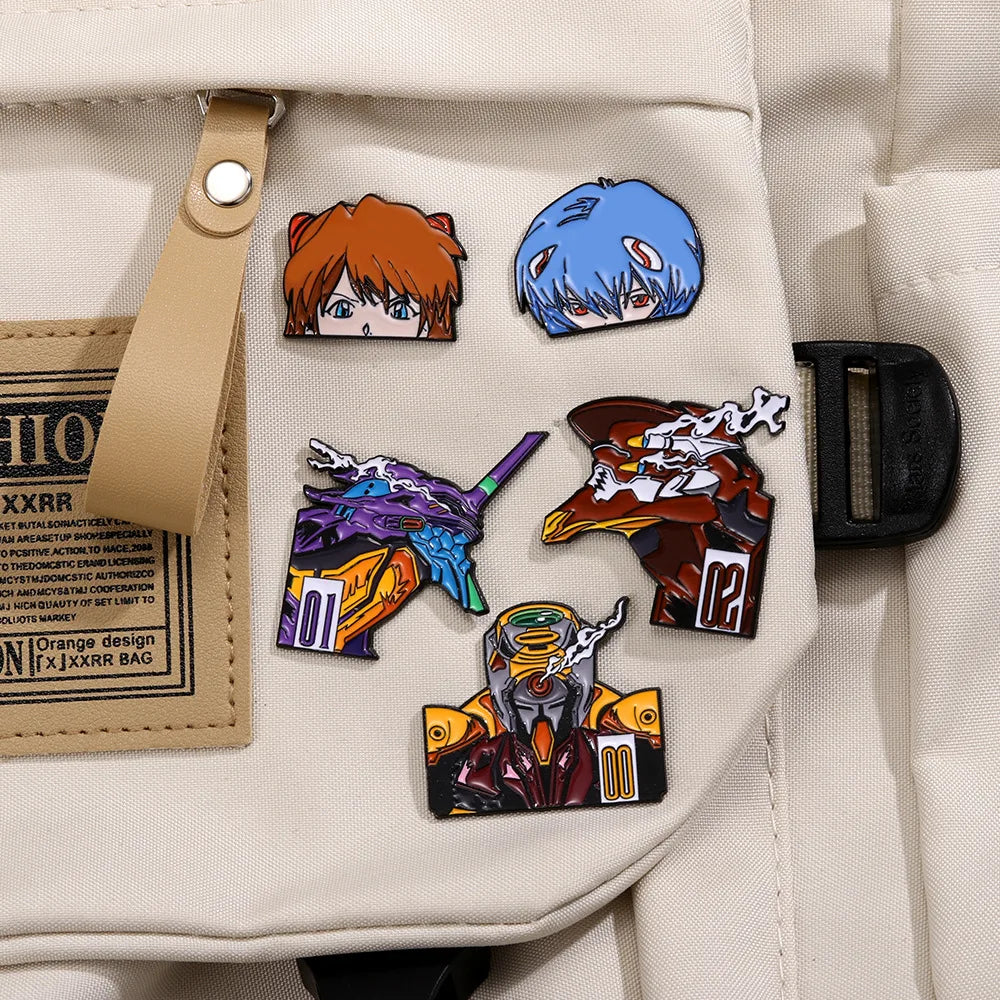 Evangelion Rei Ayanami Enamel Pins