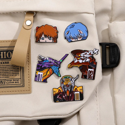 Evangelion Rei Ayanami Enamel Pins