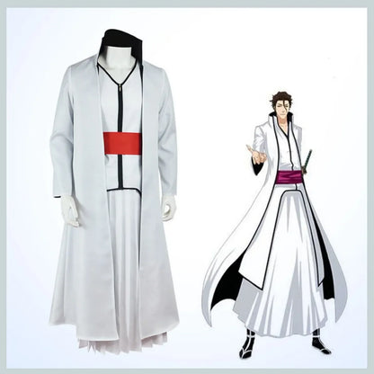 Bleach Aizen Sousuke Cosplay Costume