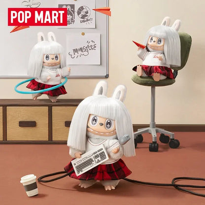 POPMART LABUBU THE MONSTERS HAIR SALON SERIES VINYL PLUSH PENDANT BLIND BOX Mystery Box Doll Cute Anime Figure Ornaments Gift