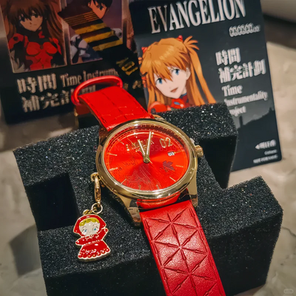Evangelion Asuka Wrist Watch
