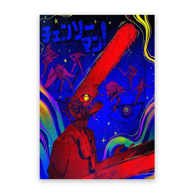 Chainsaw Man Denji Canvas Print