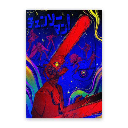 Chainsaw Man Denji Canvas Print