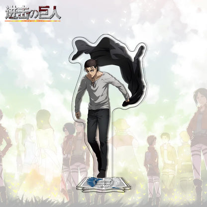 Attack on Titan Acrylic Stand 41-80 Anime Figure Custom Made One Piece Drop Shipping Wholesale Distributor Merchandise