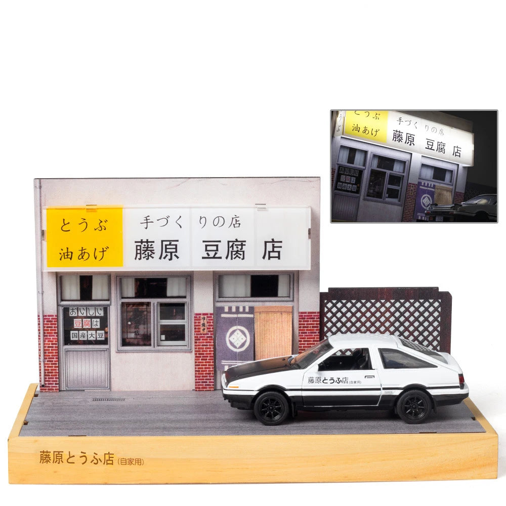 Initial D AE86 Garage Display Case