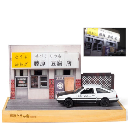 Initial D AE86 Garage Display Case