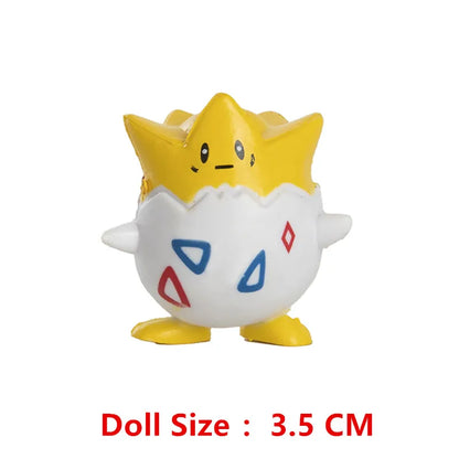 Pokemon 4-13Cm Toys Model Cartoons Movie Anime Figure