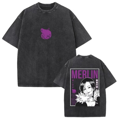 The Seven Deadly Sins Escanor Vintage Washed T-Shirt