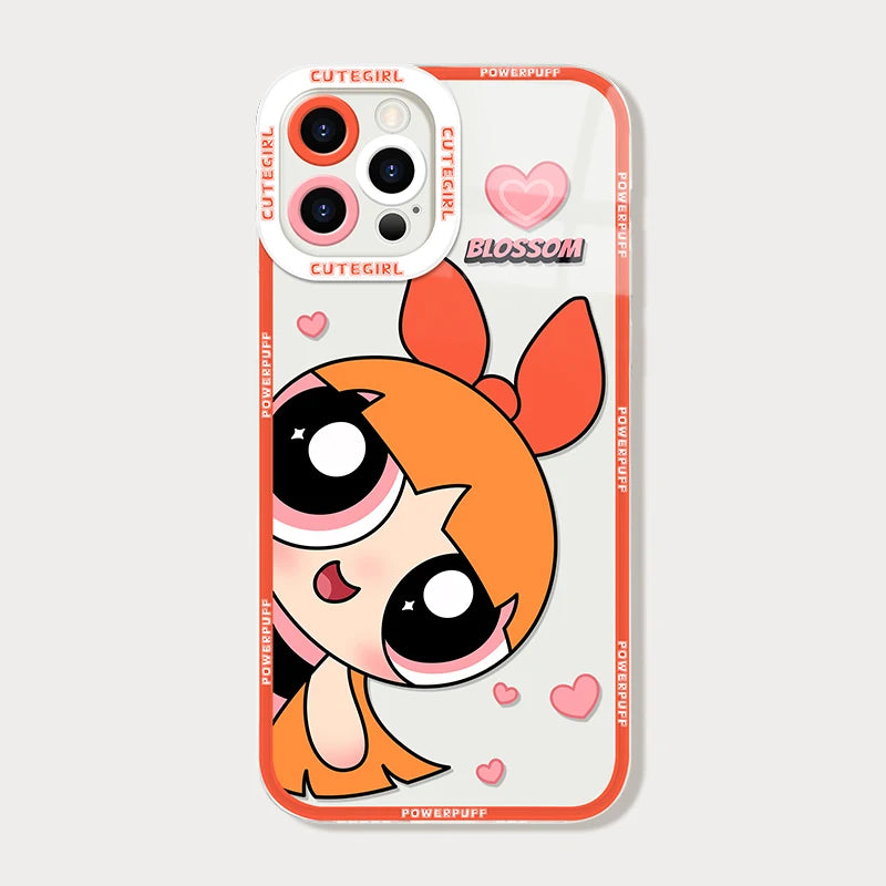 Powerpuff Girls Silicone Phone Case