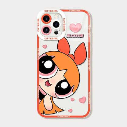 Powerpuff Girls Silicone Phone Case