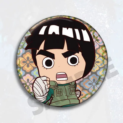 Anime Naruto Badge Pin Brooch Accessories Kakashi Sasuke Itachi Rock Lee Sakura Cosplay Merchandise Collection Gift for Fans