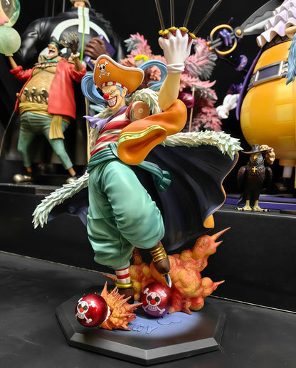 One Piece Buggy PVC Statue
