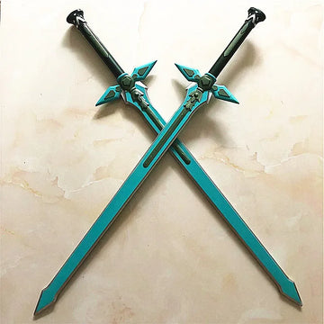 two white