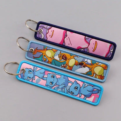 Pokemon Pokeball Embroidered Keychain
