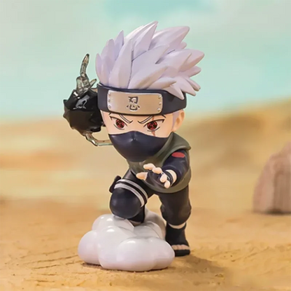 POP MART NARUTO Ninkai Taisen Series Blind Box Guess Bag Desktop Decoration Cute Model Gift Toys Anime