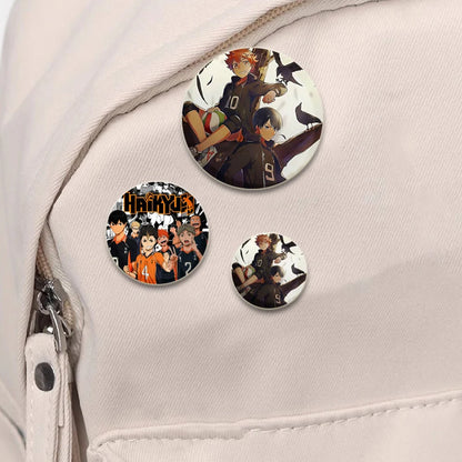 Haikyuu!! Anime Button Pins