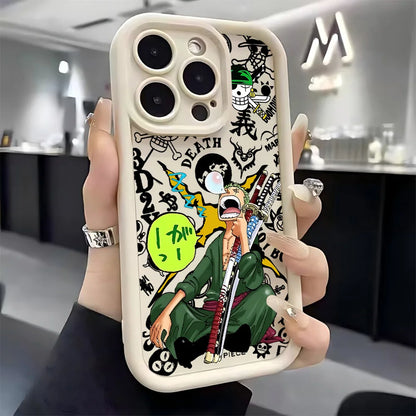 One Piece Luffy Zoro Phone Case