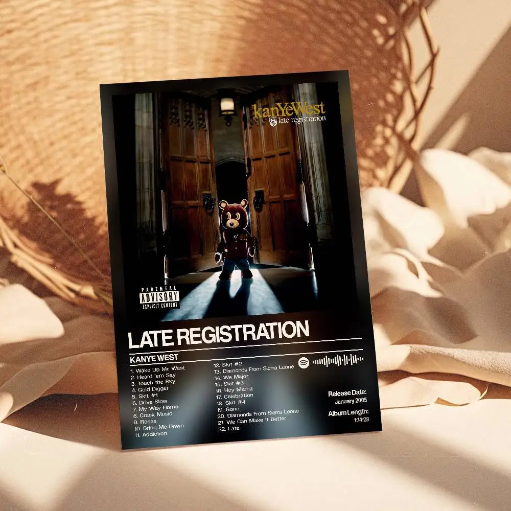 Kanye West Late Registration Poster