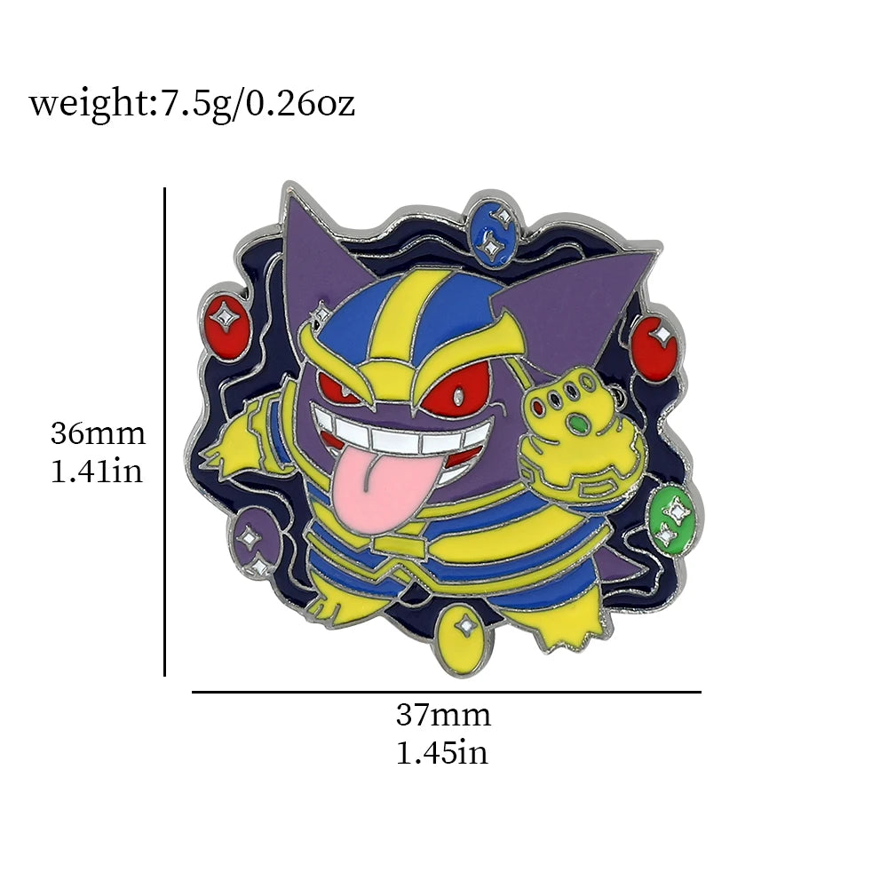 Pokemon Gengar Enamel Lapel Pin