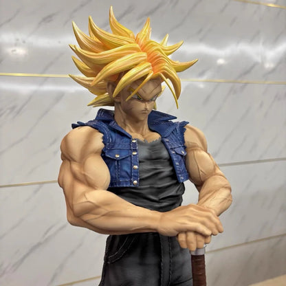 25cm/9.84in Anime Dragon Ball Z Trunks Figure Future Trunks Action Figures MPVC Statue Collection Model Toys for Children Gifts