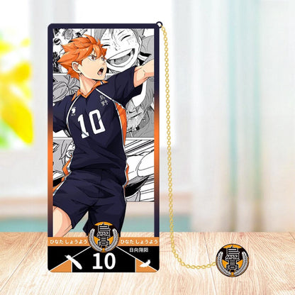 Haikyu!! Volleyball Metal Bookmark