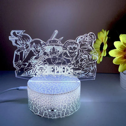 One Piece Luffy LED Lamp