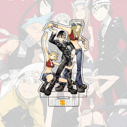 Anime“Soul Eater”Acrylic Character Tsugumi Harudori, Kid Standing Model Stand Exquisite Desktop Decoration Halloween Gift 15CM
