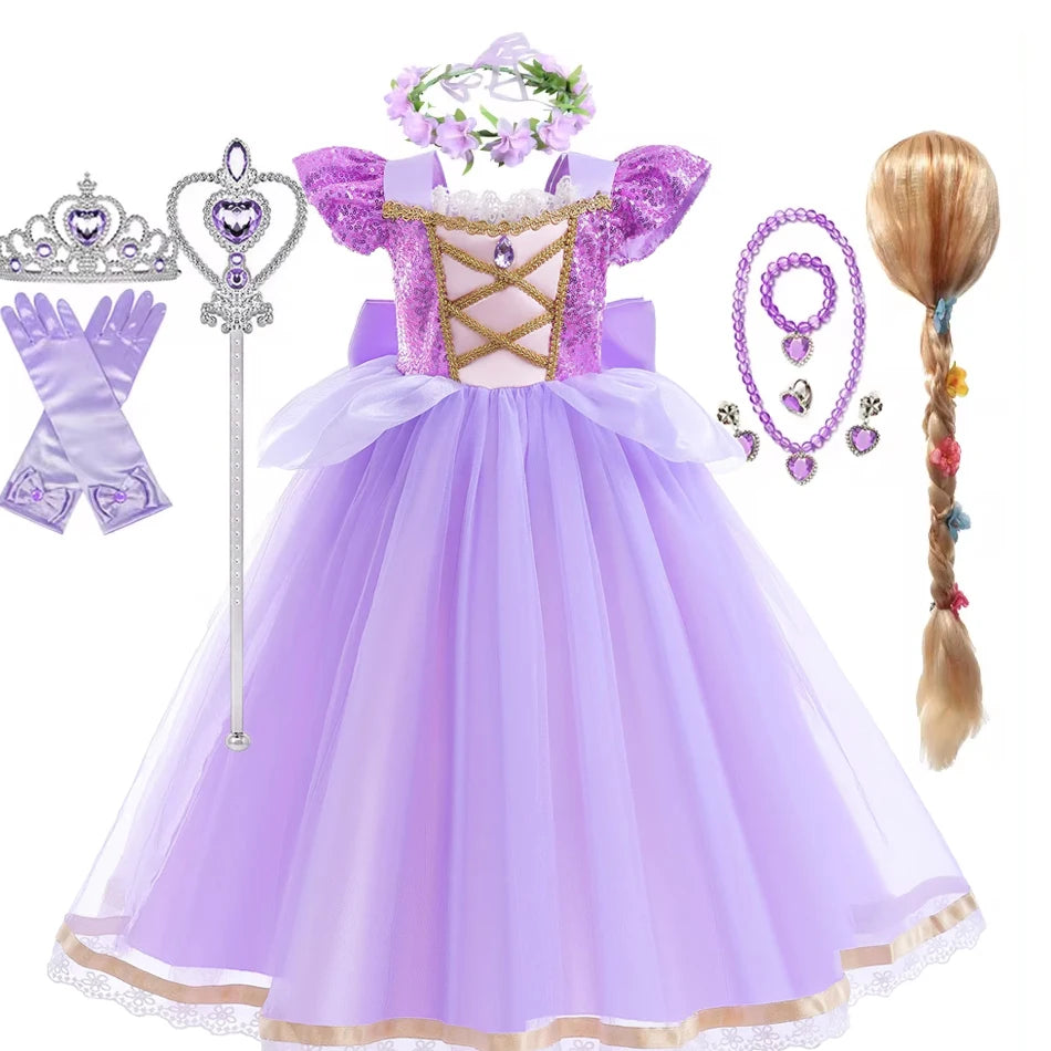 Tangled Rapunzel Princess Dress