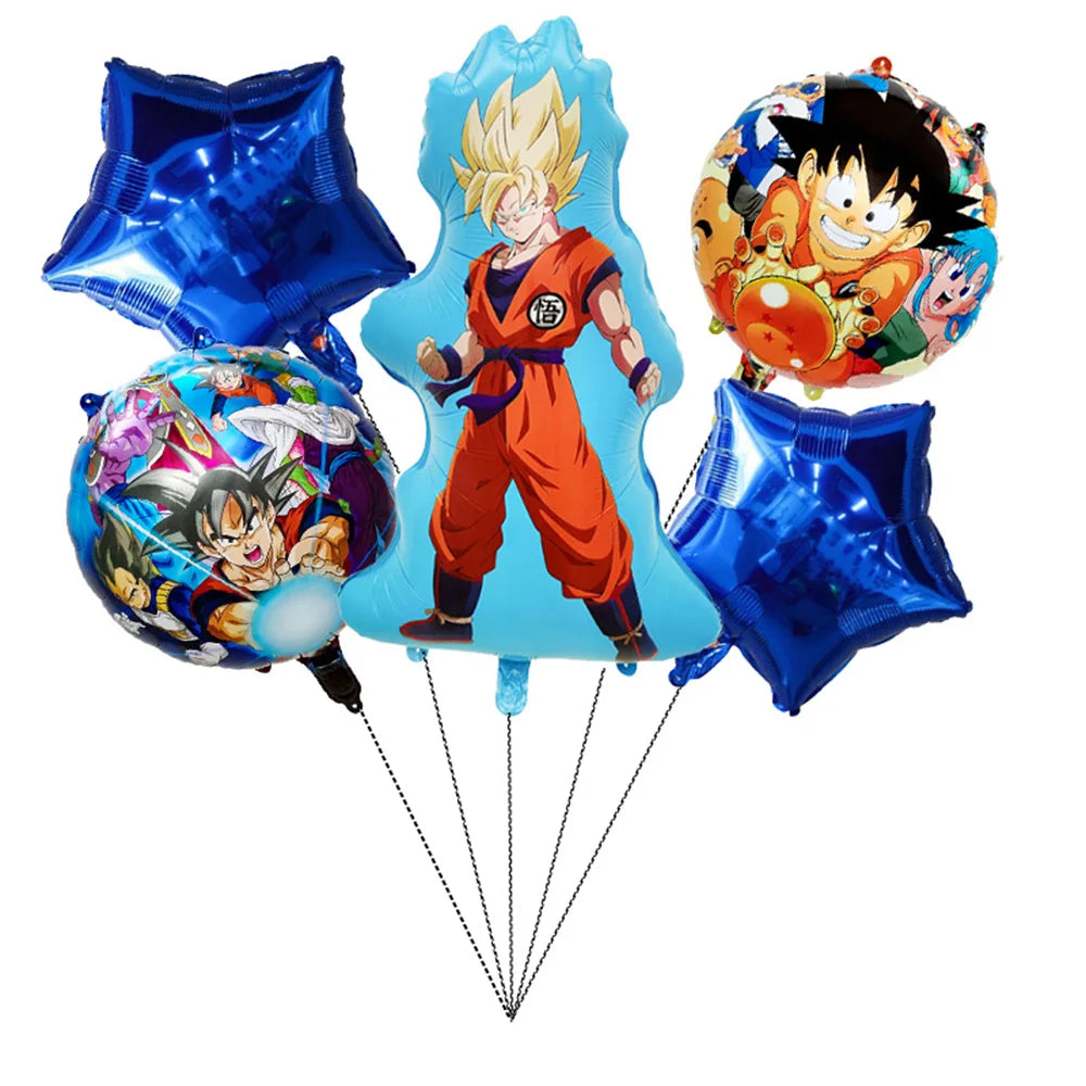 Dragon Ball Birthday Party Decorations Party Supplies Tablecloths Paper Cup Plates Napkin Gift Bags Banners Baby Birthday Shower