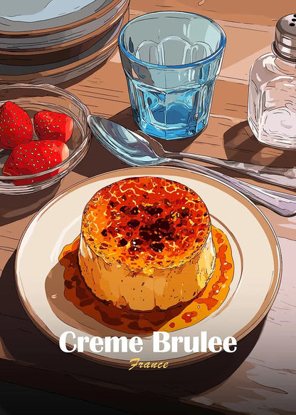 Anime Food Art Poster