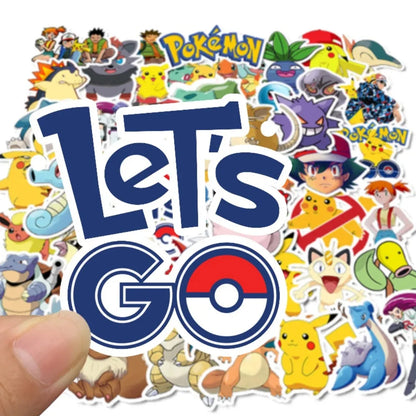 Pokemon Pikachu Waterproof Stickers