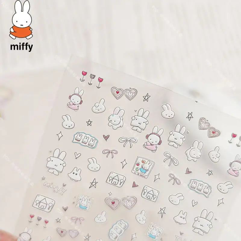 Miffy 3D Nail Stickers