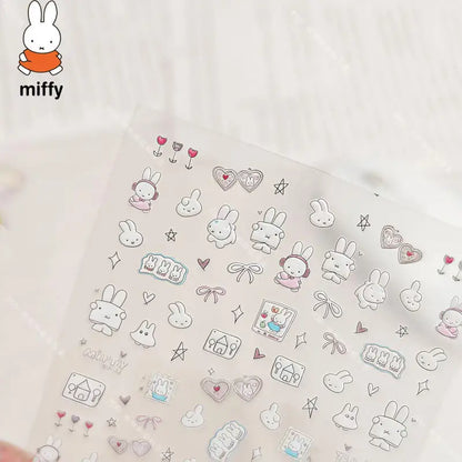 Miffy 3D Nail Stickers