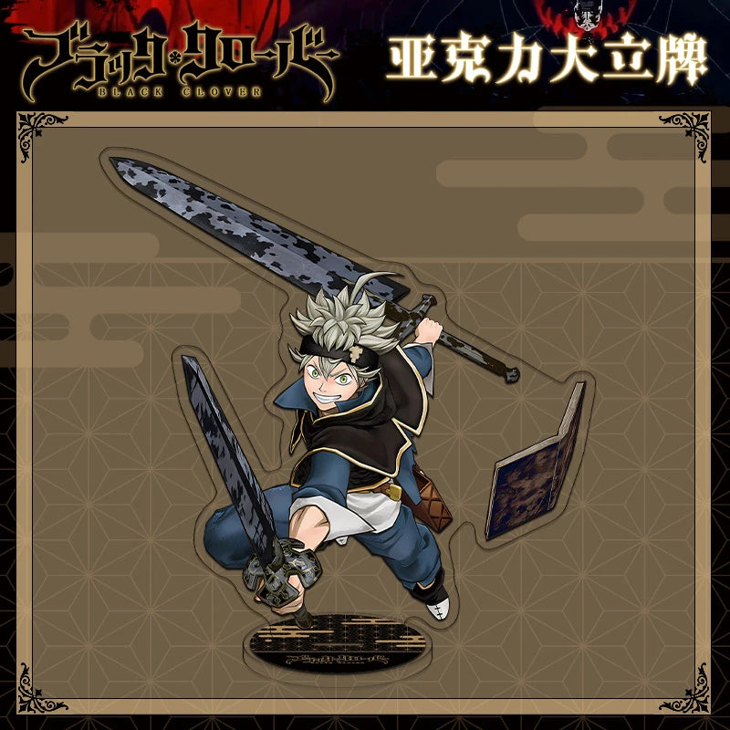 Black Clover Asta Yuno Acrylic Stand