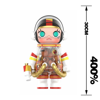 POP MART Giant Space Molly 400% Series Limited Edition Anime Action Figure Decorative Ornament Collectible Christma Gift