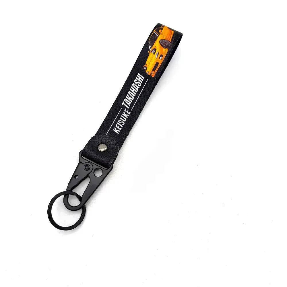 Initial D Keychain Lanyard