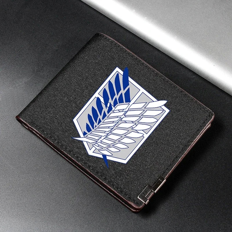 Anime Shingeki No Kyojin/Attack on Titan Cosplay Wallet Coin Purse Multi-card Bit High Appearance Level Exquisite Delicacy Gift