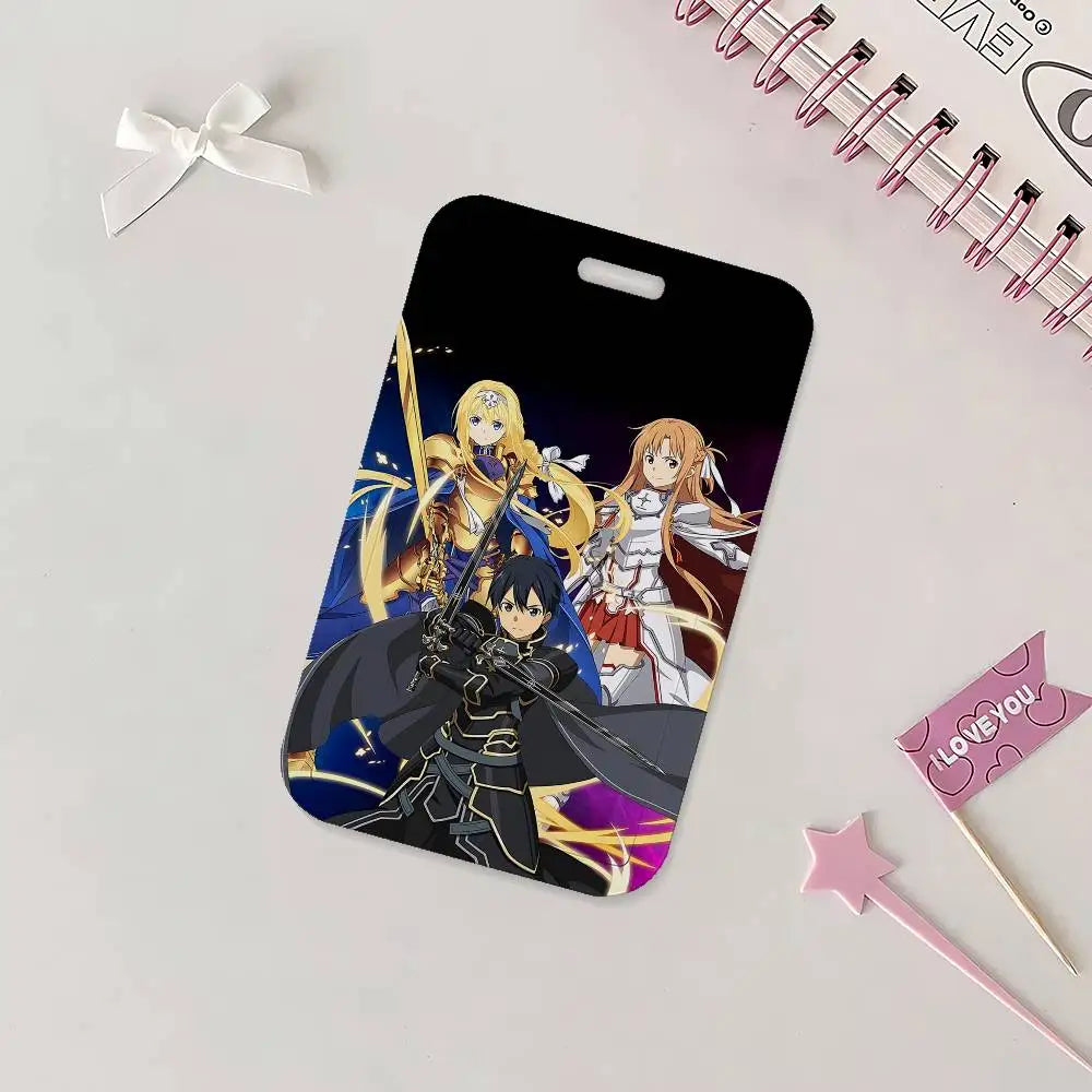 Sword Art Online Badge Lanyard