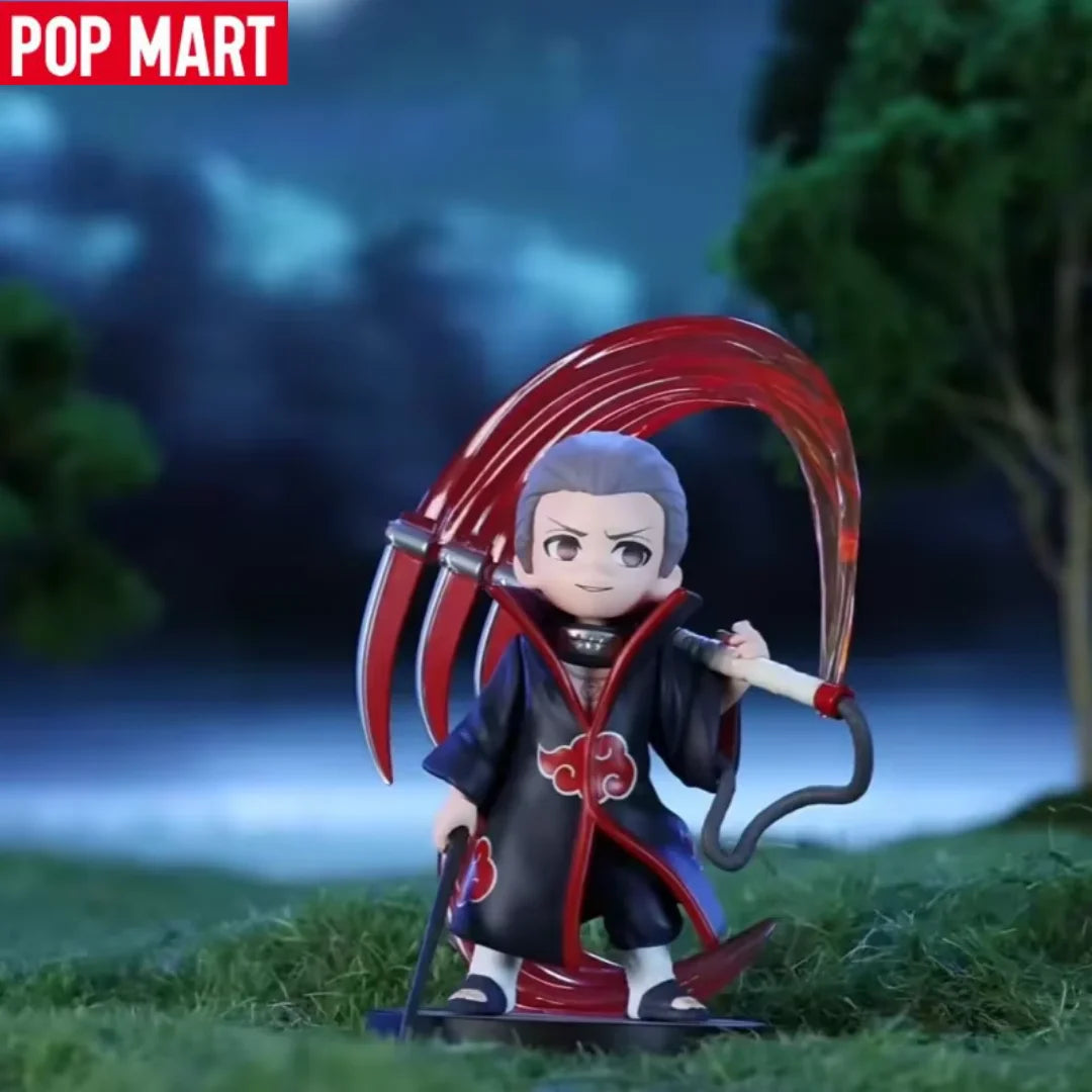 POP MART GONG Naruto Shippuden Akatsuki Arc Series Blind Box Guess Bag Original Toys Doll Cute gift Anime Figure Ornaments Gift