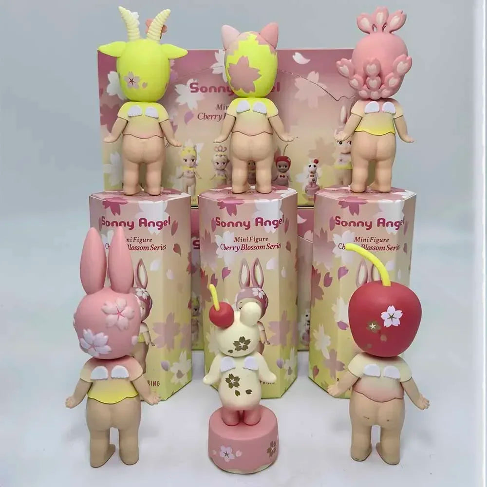 Mini Sonny Blind Box Cherry Blossom Spring Series Mini Anime Figures Ornaments Christmas Birthday Gift